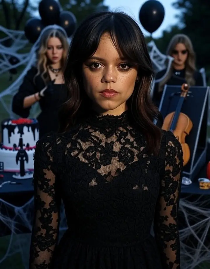 Arrange a Fan Party for Jenna Ortega