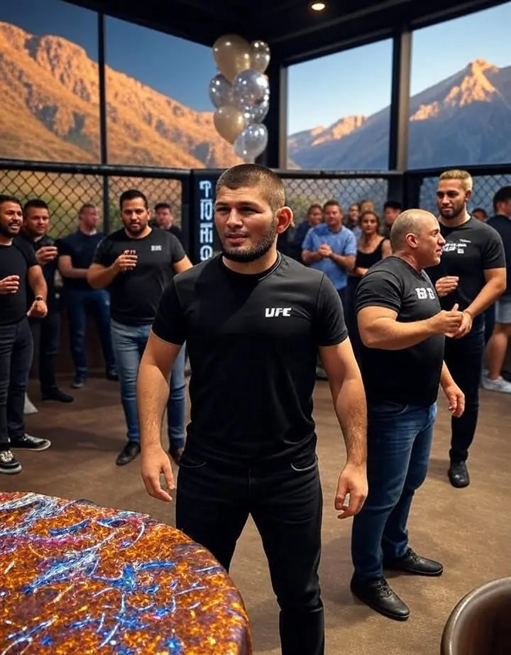 Arrange a Fan Party for Khabib Nurmagomedov