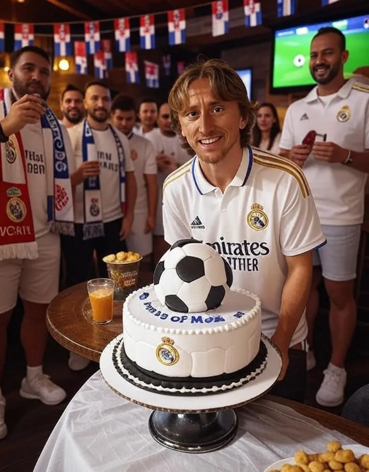 Arrange a Fan Party for Luka Modric