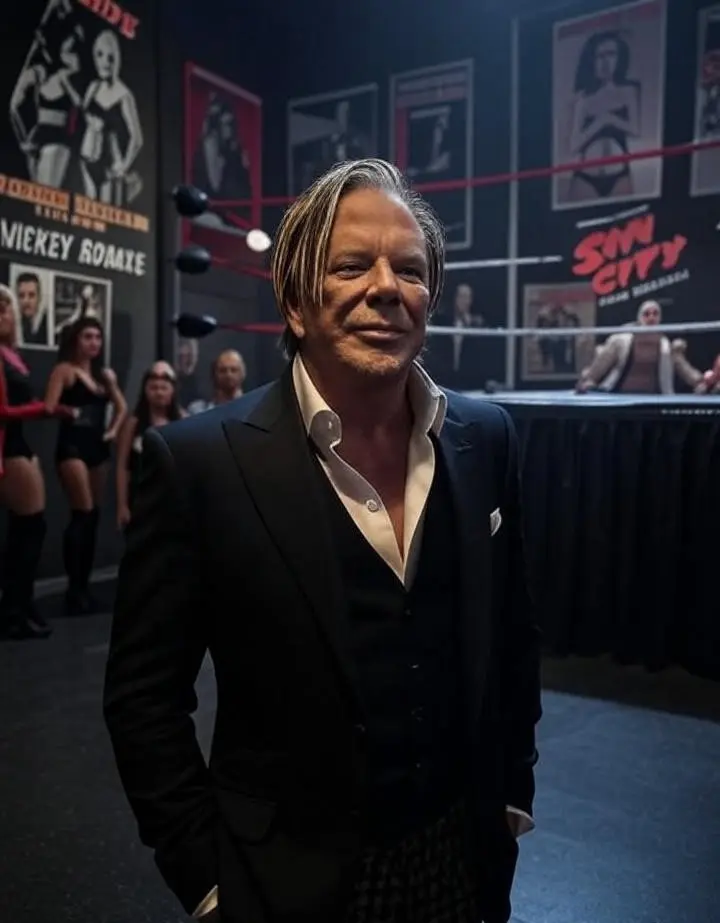 Arrange a Fan Party for Mickey Rourke