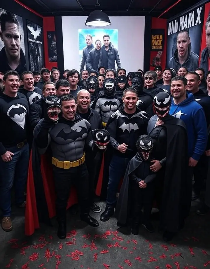 Arrange a Fan Party for Tom Hardy