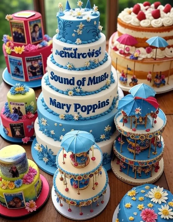 Birthday Cake Ideas for Julie Andrews