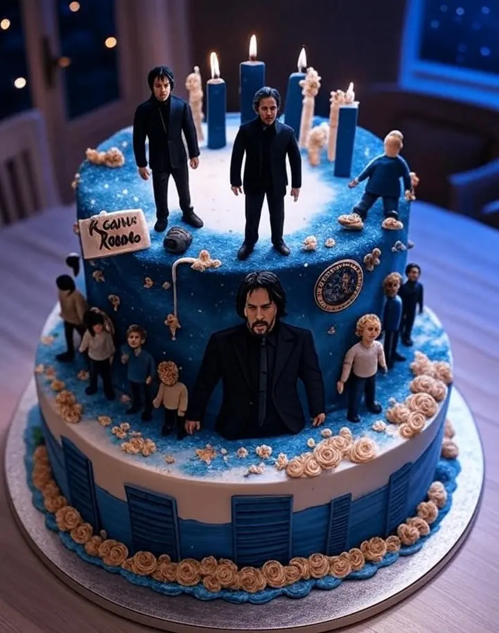 Birthday Cake Ideas for Keanu Reeves