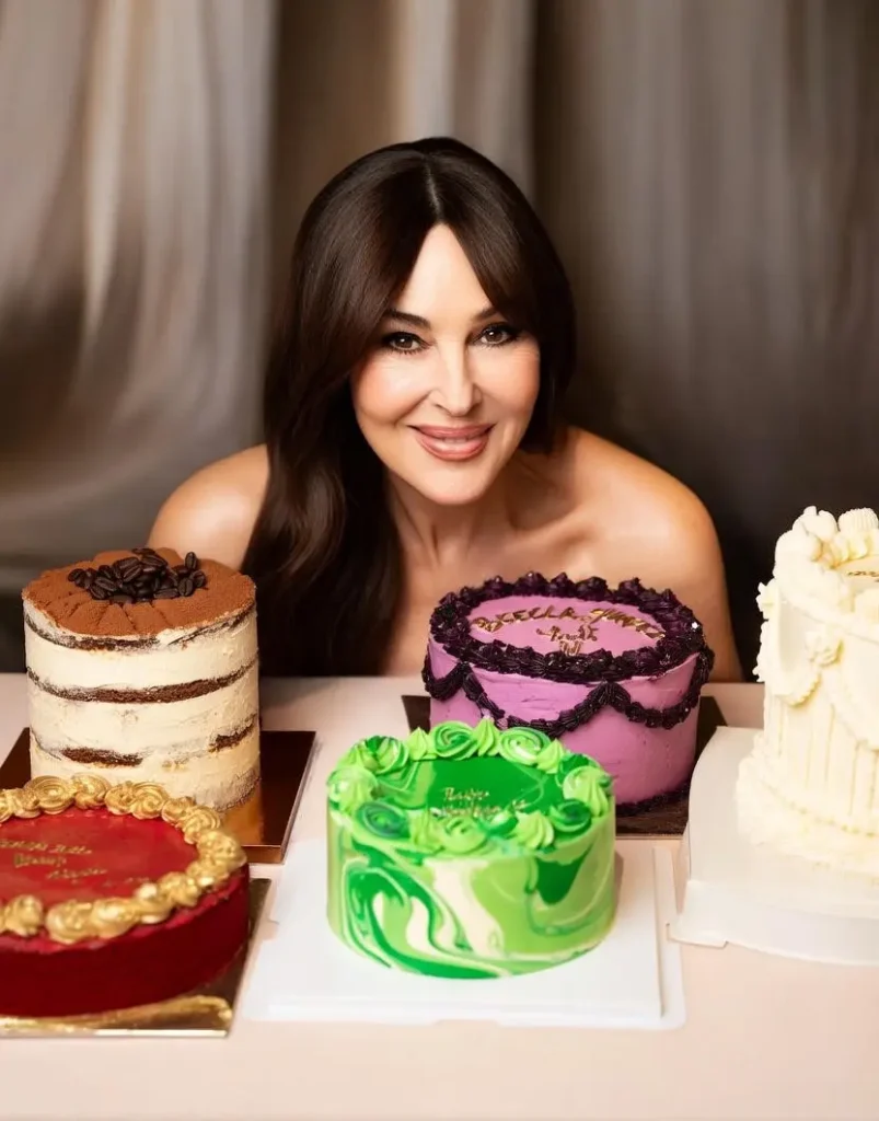 Birthday Cake Ideas for Monica Bellucci