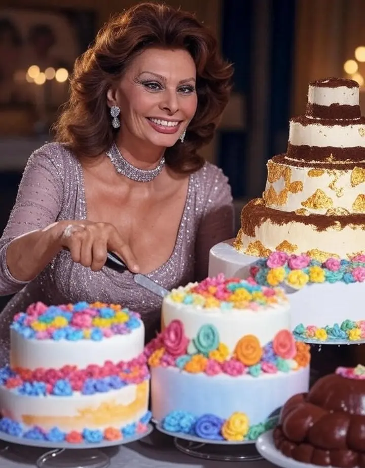 Birthday Cake Ideas for Sophia Loren