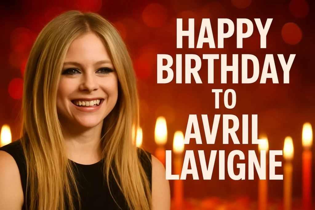Birthday Wishes Messages for Avril Lavigne