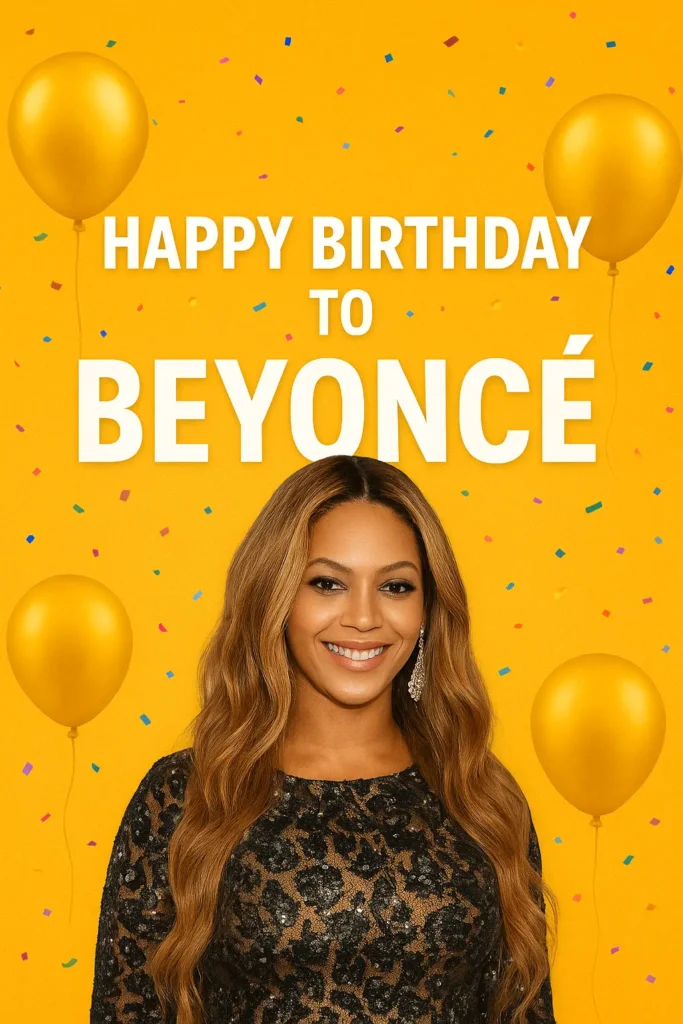 Birthday Wishes Messages for Beyonce
