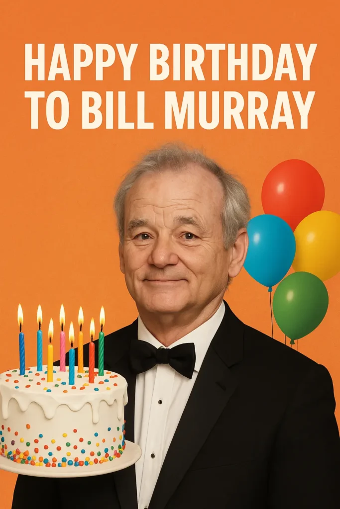 Birthday Wishes Messages for Bill Murray
