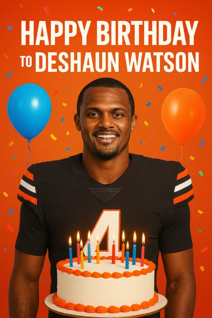 Birthday Wishes Messages for Deshaun Watson