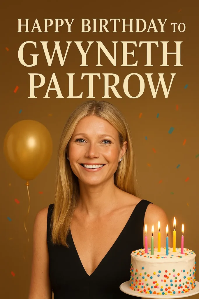 Birthday Wishes Messages for Gwyneth Paltrow