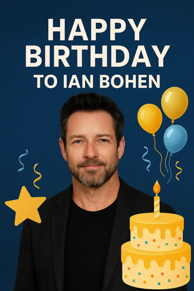 Birthday Wishes Messages for Ian Bohen