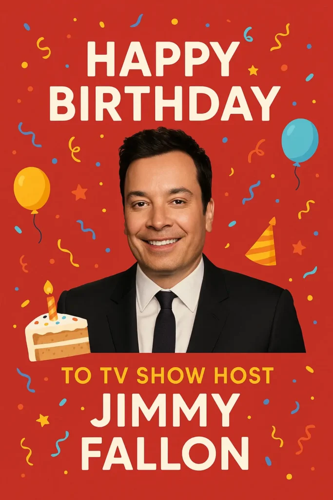 Birthday Wishes Messages for Jimmy Fallon