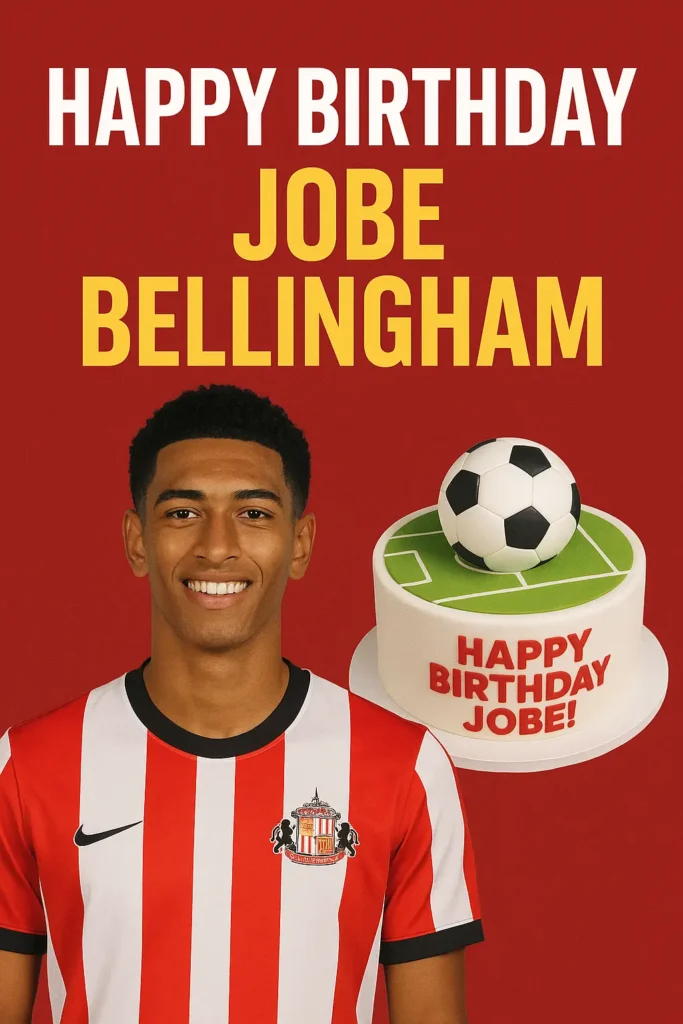 Birthday Wishes Messages for Jobe Bellingham