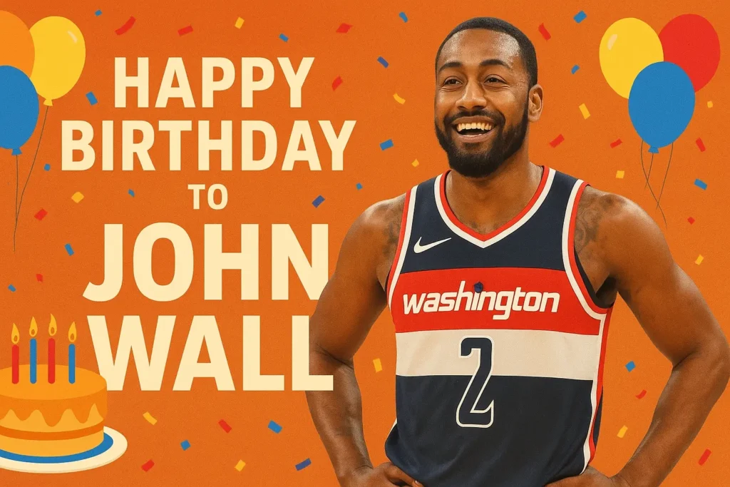 Birthday Wishes Messages for John Wall