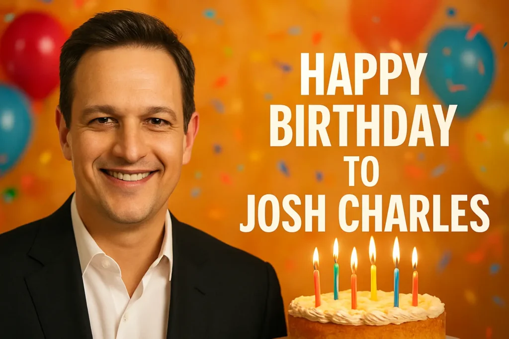 Birthday Wishes Messages for Josh Charles