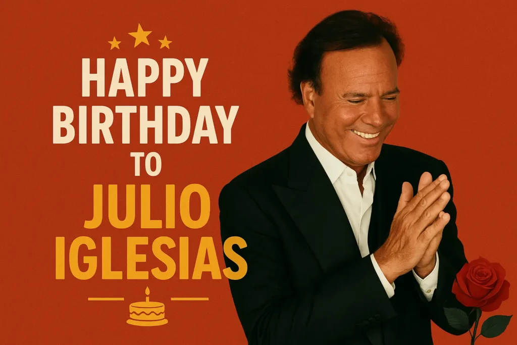 Birthday Wishes Messages for Julio Iglesias