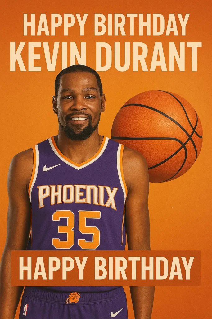 Birthday Wishes Messages for Kevin Durant