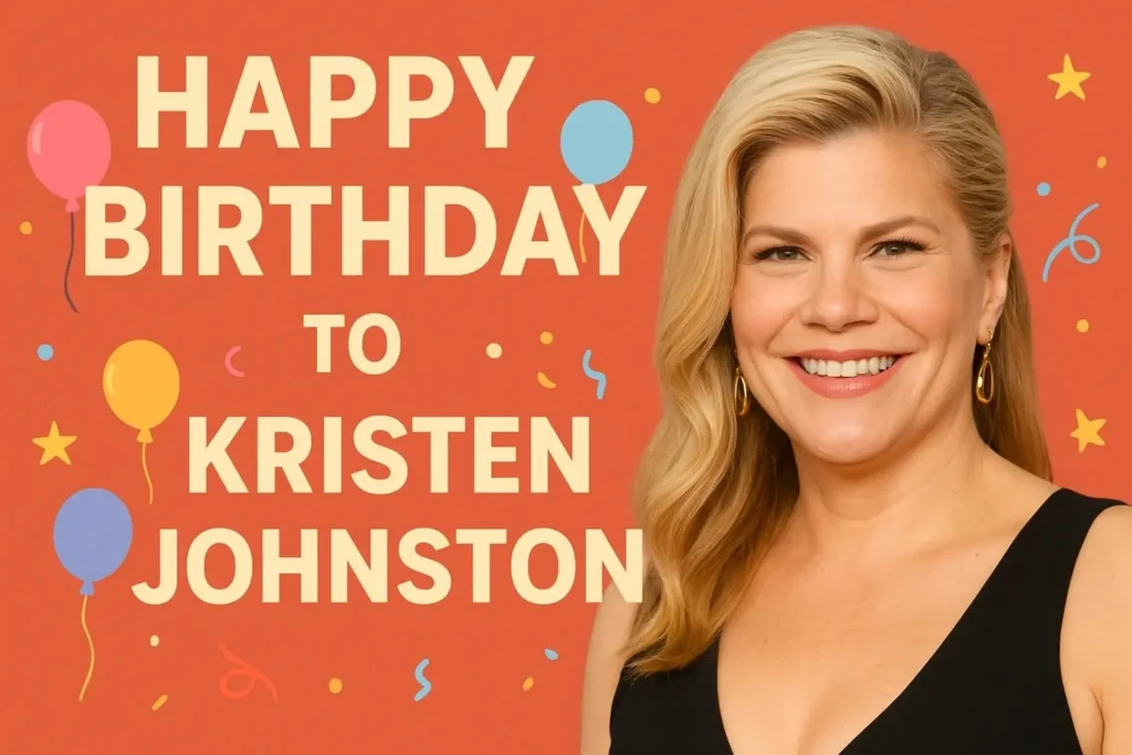 Birthday Wishes Messages for Kristen Johnston