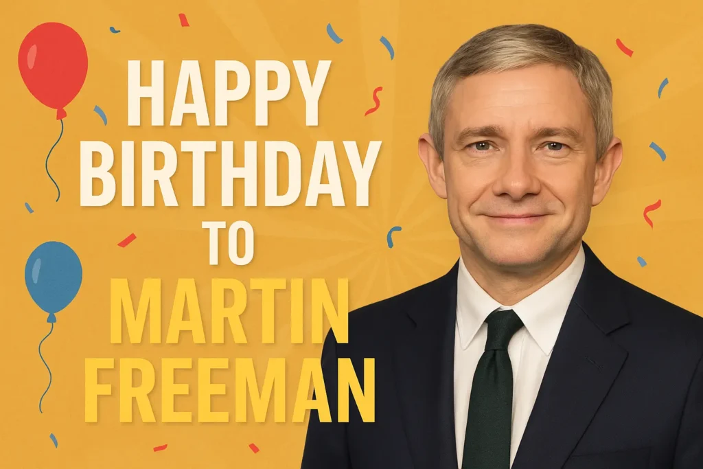 Birthday Wishes Messages for Martin Freeman