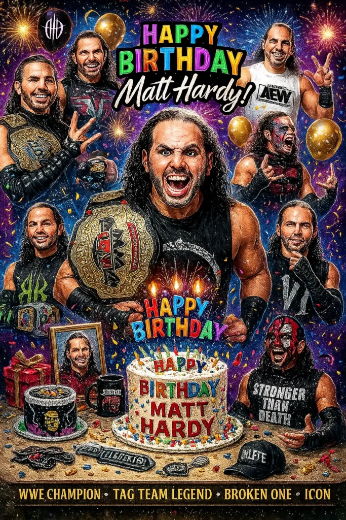 Birthday Wishes Messages for Matt Hardy