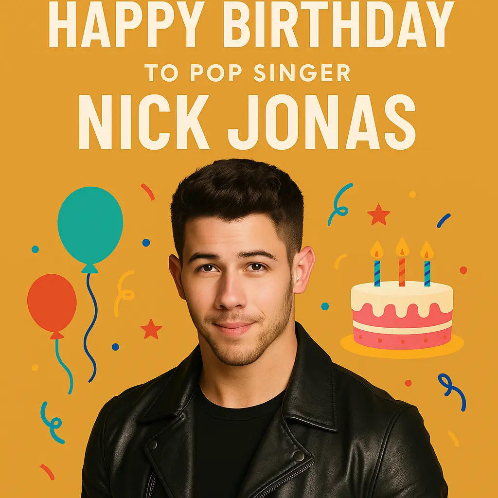 Birthday Wishes Messages for Nick Jonas