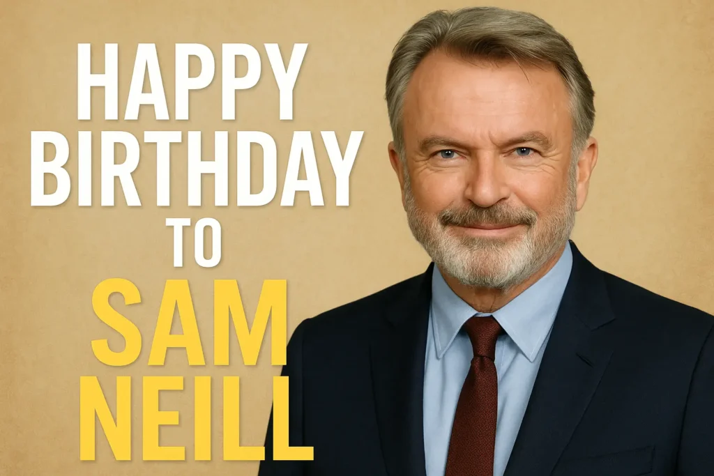 Birthday Wishes Messages for Sam Neill