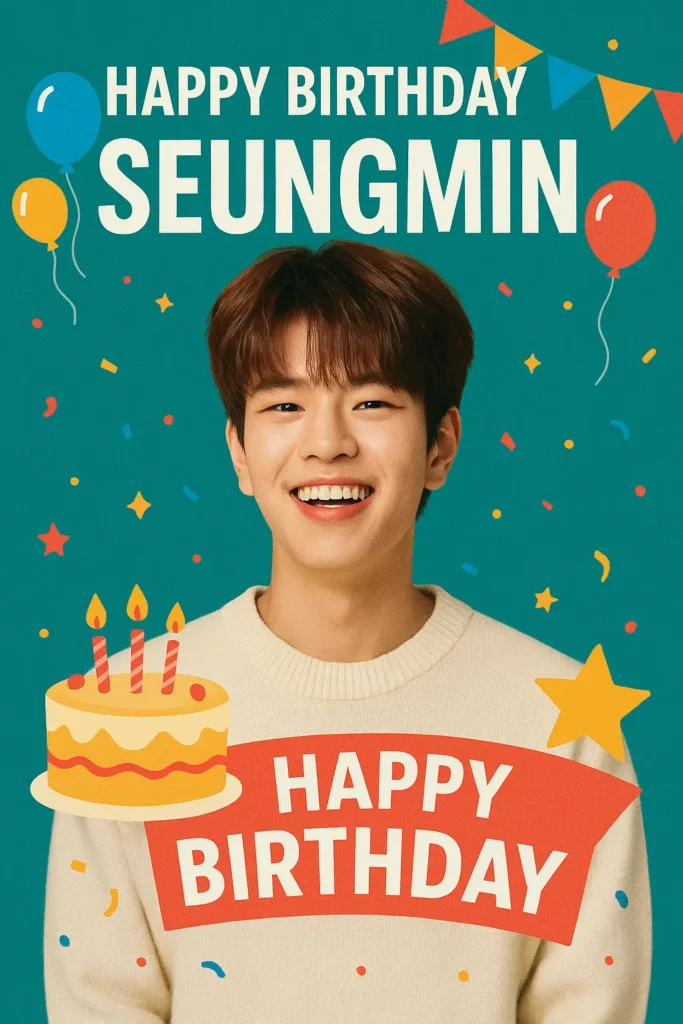 Birthday Wishes Messages for Seungmin