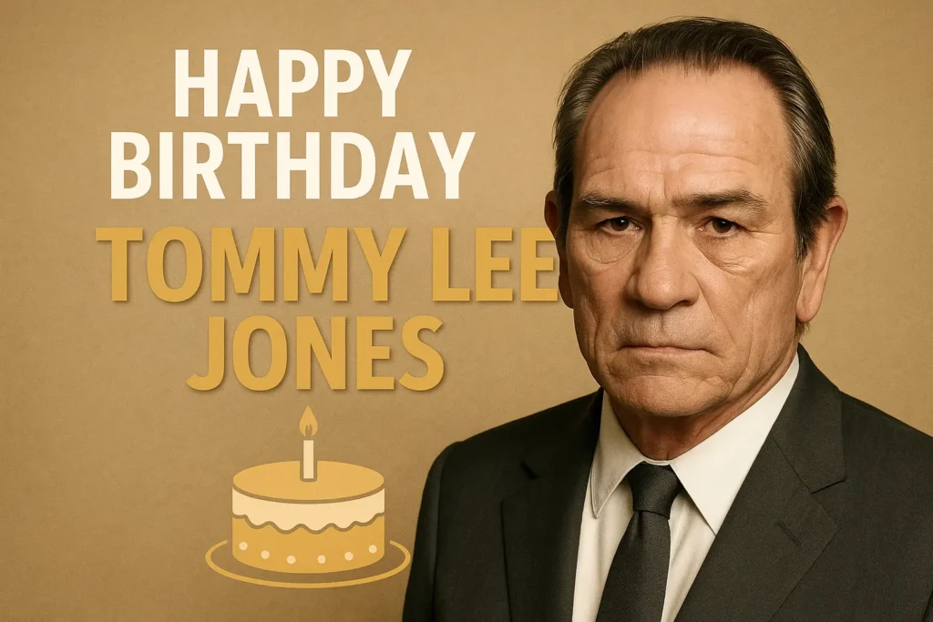 Birthday Wishes Messages for Tommy Lee Jones