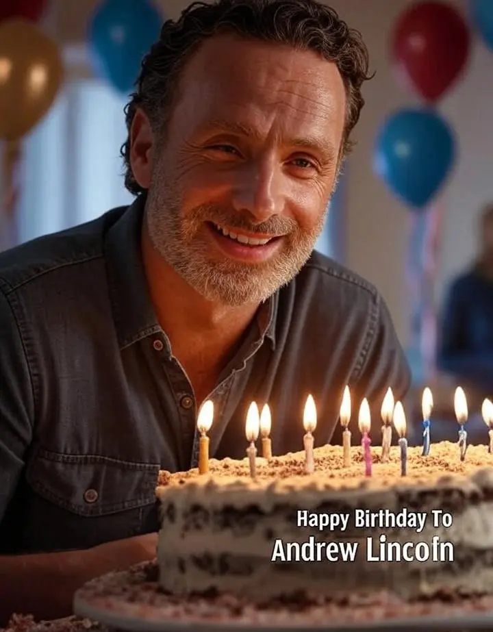 Birthday of Andrew Lincoln