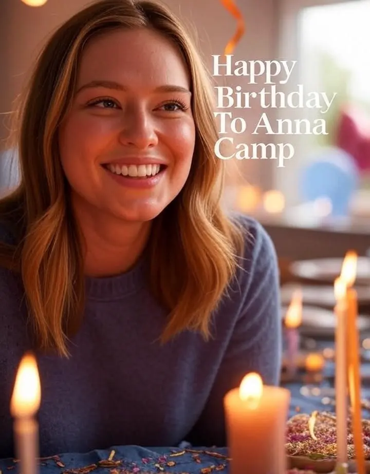 Birthday of Anna Camp