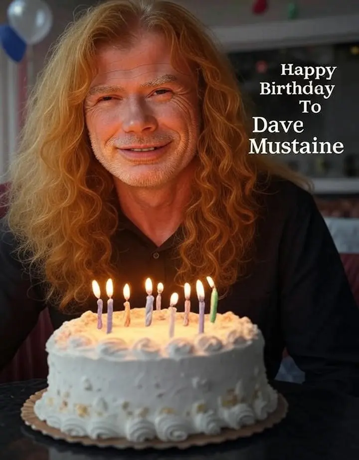Birthday of Dave Mustaine