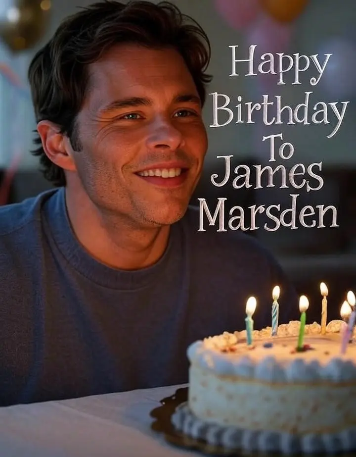 Birthday of James Marsden