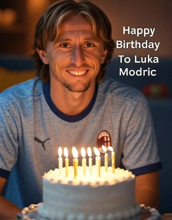 Birthday of Luka Modric