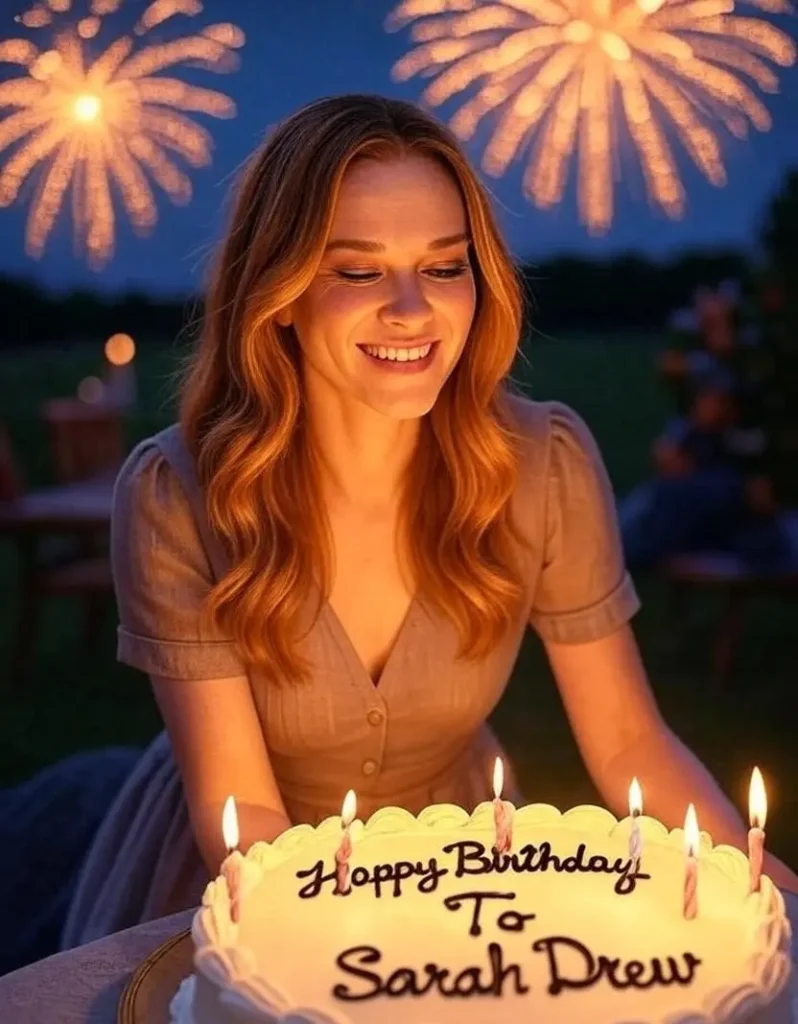 Birthday of Sarah Drew