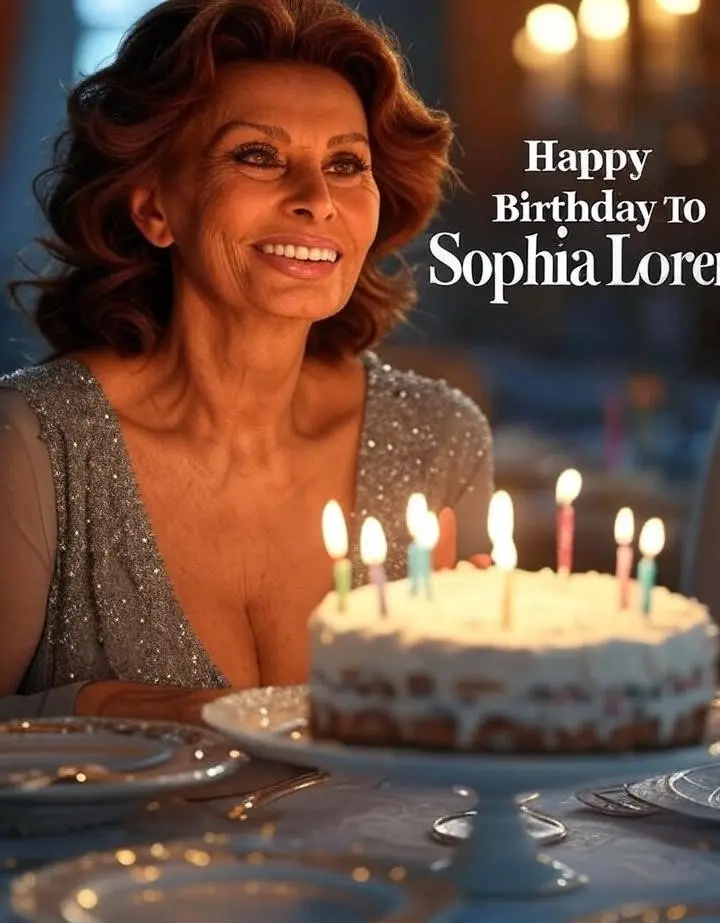 Birthday of Sophia Loren