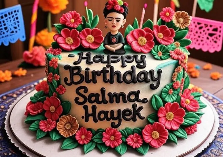 Birthday Cake for Salma Hayek