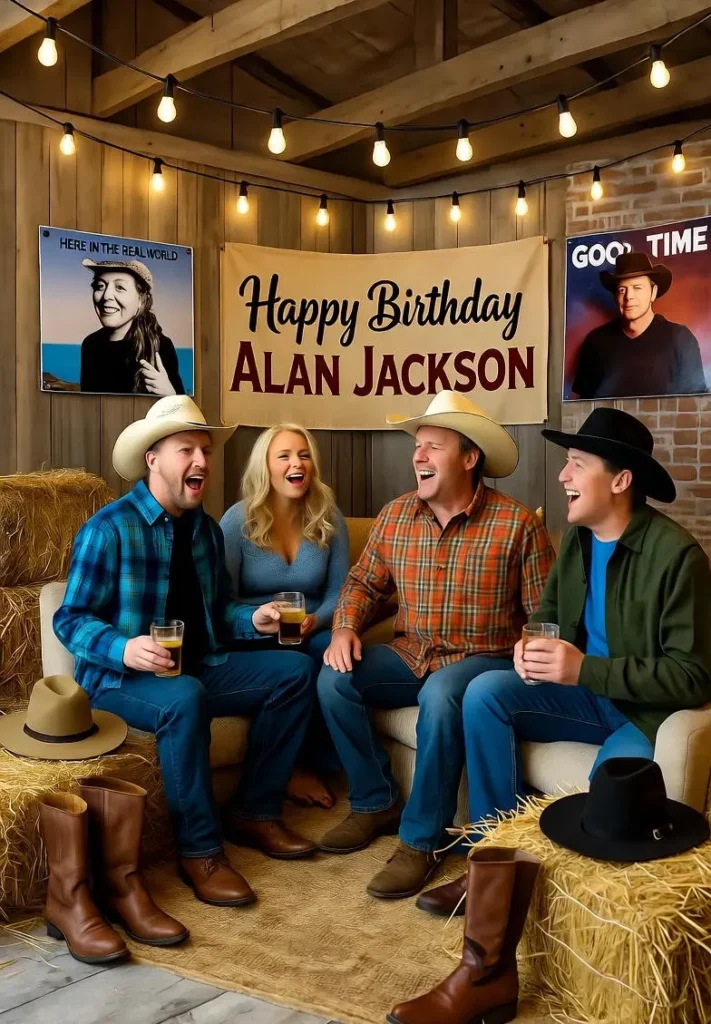 Arrange a Fan Party for Alan Jackson