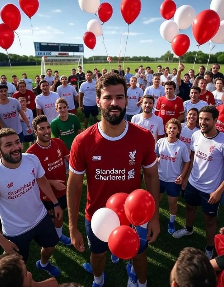 Arrange a Fan Party for Alisson Becker