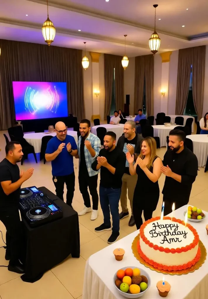 Arrange a Fan Party for Amr Diab