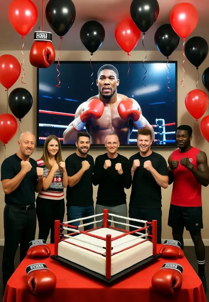 Arrange a Fan Party for Anthony Joshua