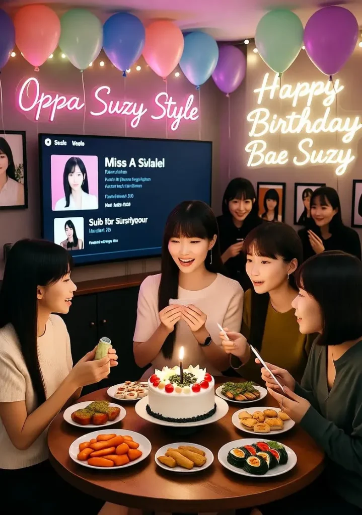 Arrange a Fan Party for Bae Suzy