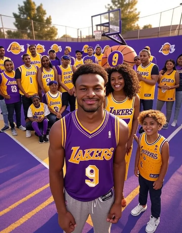 Arrange a Fan Party for Bronny James