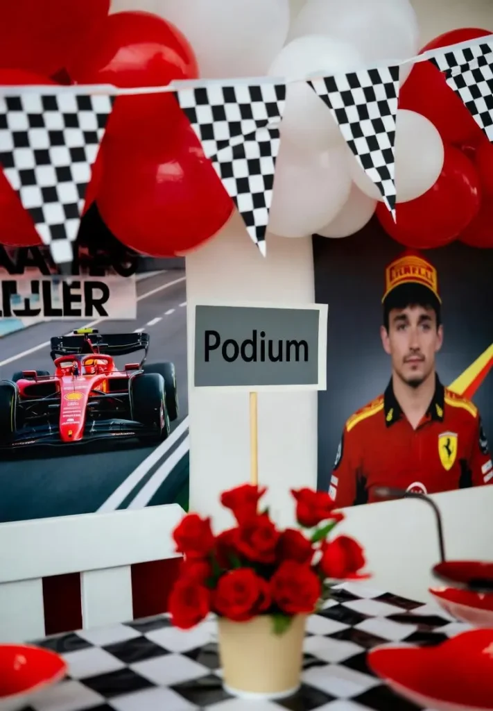 Arrange a Fan Party for Charles Leclerc