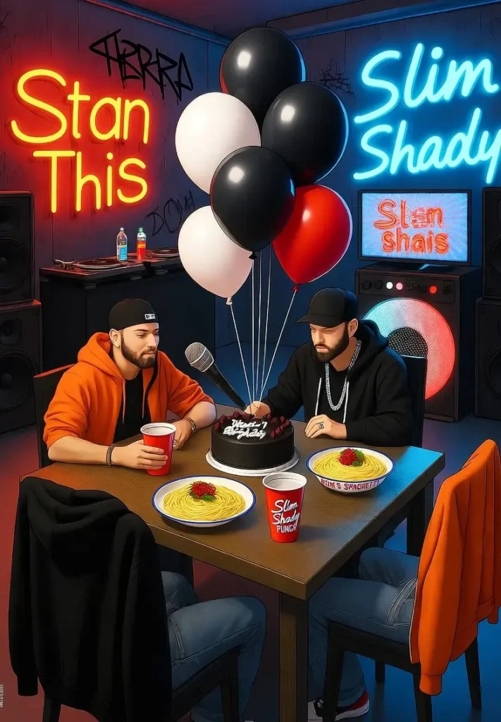 Arrange a Fan Party for Eminem