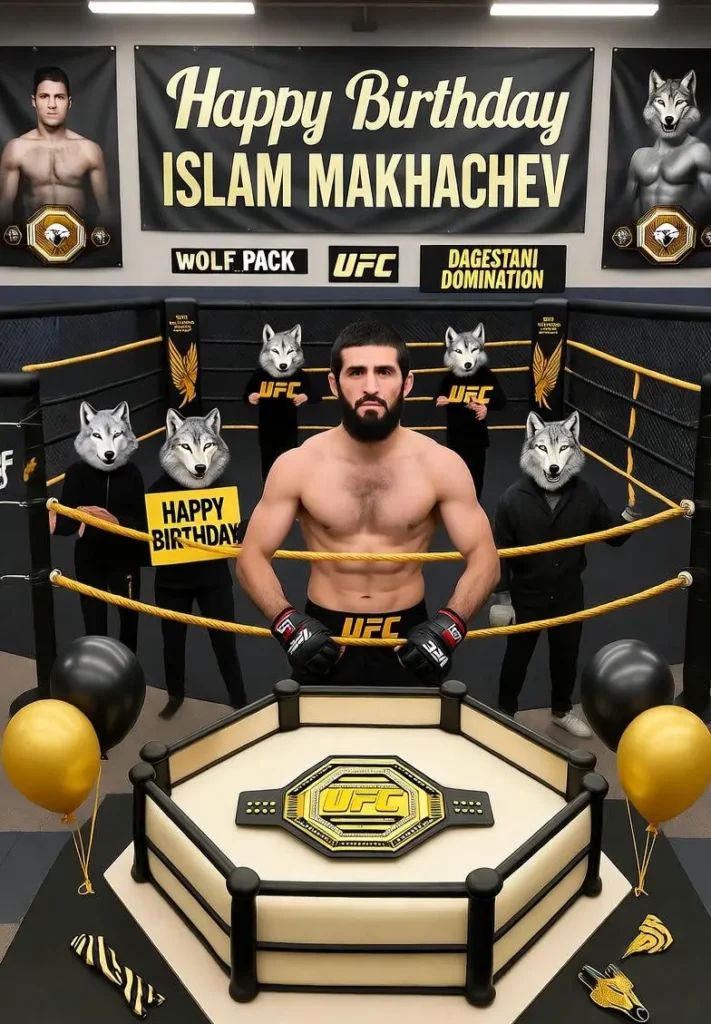 Arrange a Fan Party for Islam Makhachev