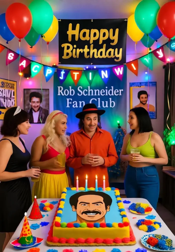 Arrange a Fan Party for Rob Schneider
