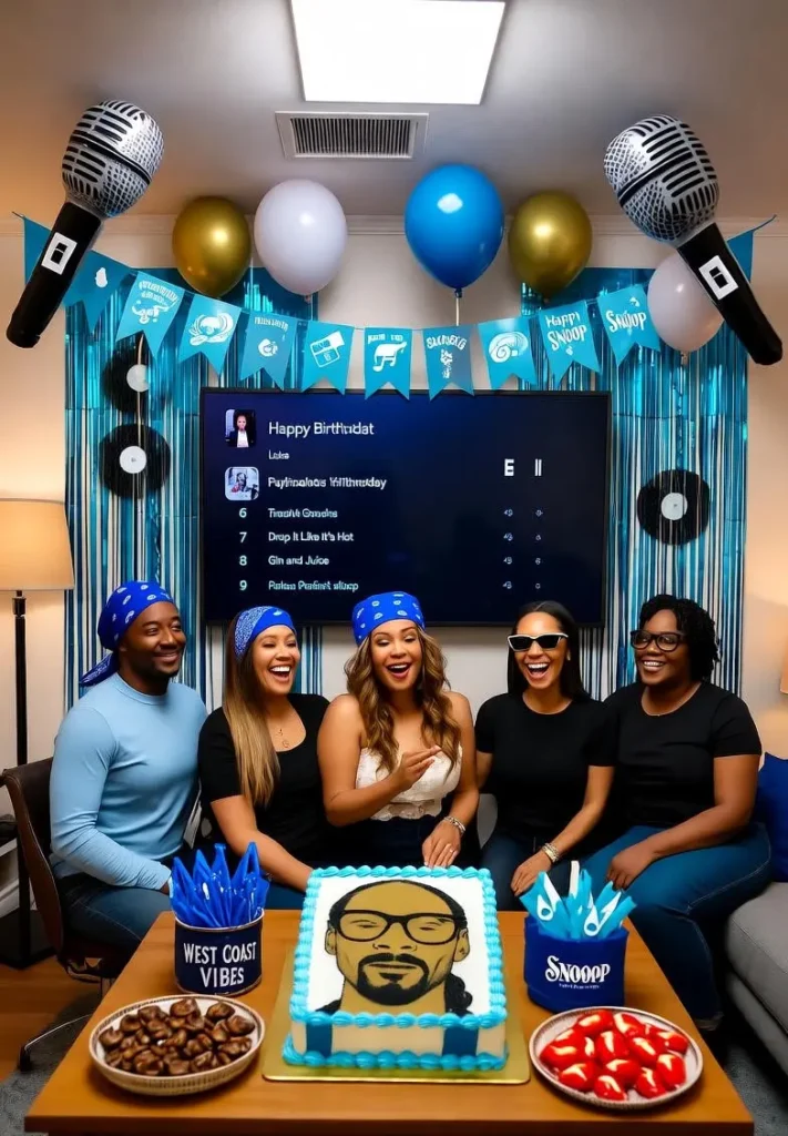 Arrange a Fan Party for Snoop Dogg