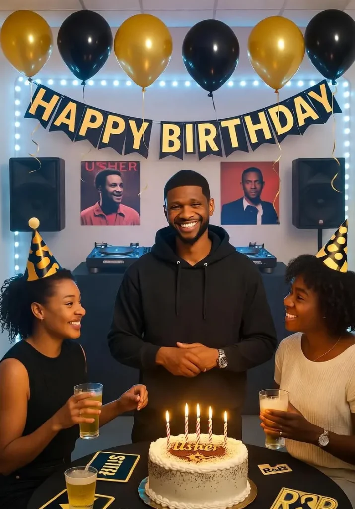 Arrange a Fan Party for Usher