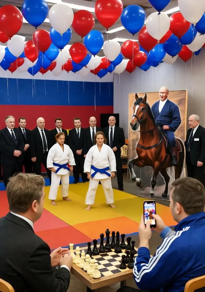 Arrange a Fan Party for Vladimir Putin