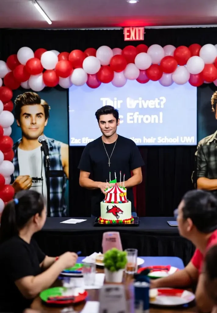 Arrange a Fan Party for Zac Efron